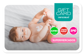 Gift Card Supermercados, lleva $80.000 y paga $72.000 