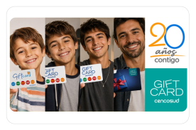 Siempre Acompañada por una Gift Card
