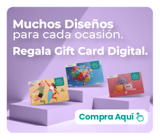 Distintos dise&ntilde;os, un solo regalo. Conoce Gift Card Cencosud Digital.