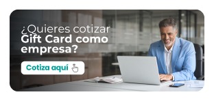 Cotiza la compra de Gift Card para tu empresa.
