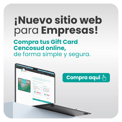 Gift Card online para empresas.
