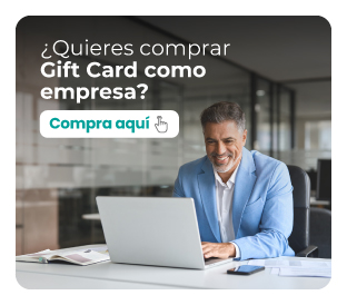 Gift Card empresas, la mejor solución para tu equipo.