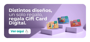 Distintos dise&ntilde;os, un solo regalo. Conoce Gift Card Cencosud Digital.