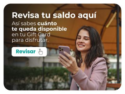 Consulta saldo y movimientos de tu Gift Card Cencosud.