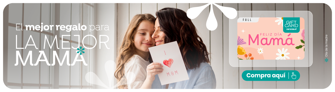 Sorprende a mam&aacute; con el regalo perfecto, Gift Card Cencosud