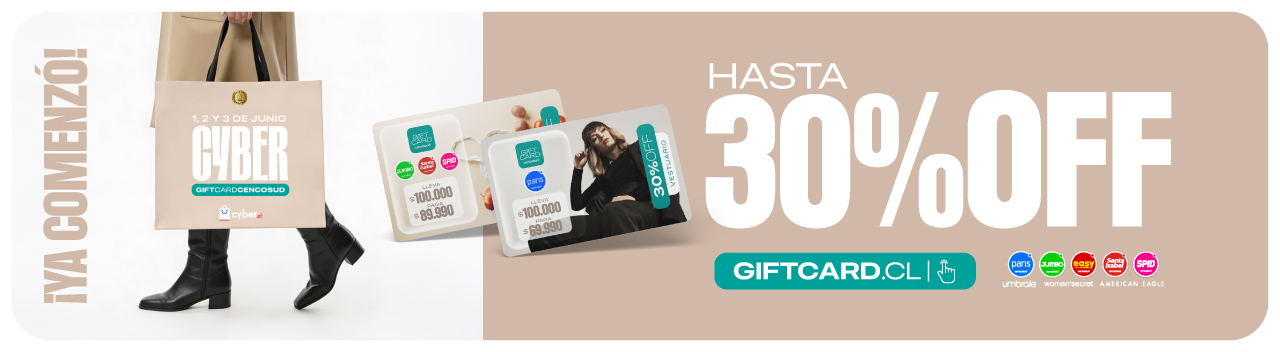 En este Cyber Day, Gift Card con descuentos imperdibles.