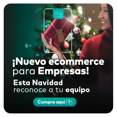 Esta navidad descubre una nueva forma de comprar Gift Card para empresas.